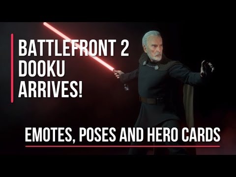 Count Dooku Arrives to Star Wars Battlefront 2