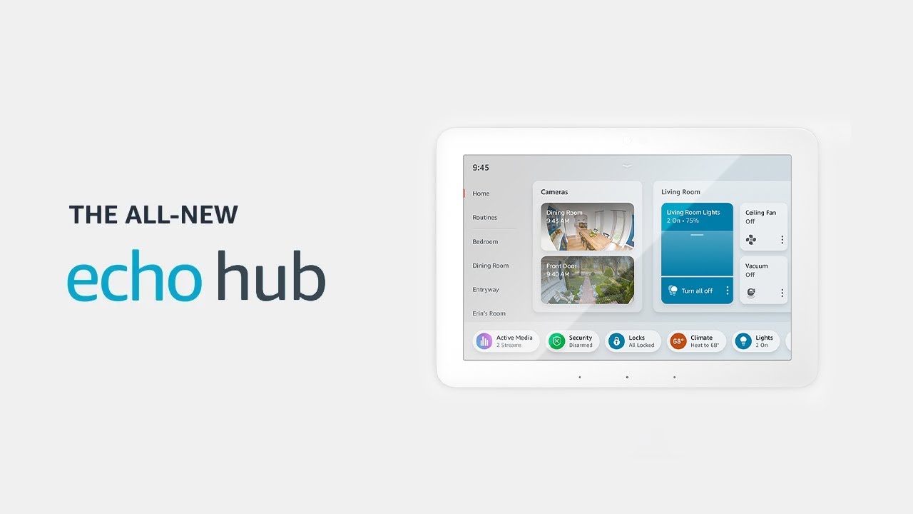 Introducing Echo Hub | Amazon Alexa - YouTube