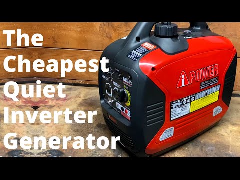 The CHEAPEST Quiet Inverter GENERATOR on AMAZON | A-iPower SUA2000i Unboxing and Review