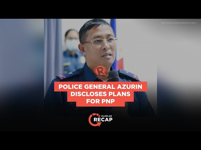 PNP chief Azurin wants review of drug war, asks Church’s help for cops’ ‘reform’