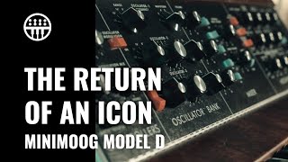 Video thumbnail for Minimoog Model D | The Return of an Icon | Thomann Synthesizers by Thomann Synthesizers