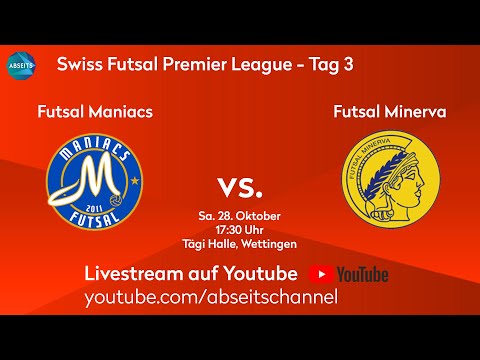 Futsal Maniacs vs. Futsal Minerva | Swiss Futsal Premier League - Tag 3 | 28.10.2023