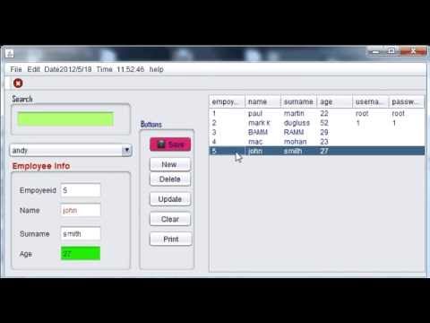Java prog 29 Change background and foreground colour with condition in source code in Java netbeans