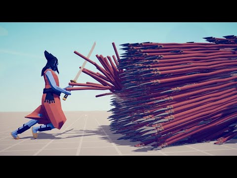 YAJIROBE vs EVERY GOD -Totally Accurate Battle Simulator TABS | 弥次郎兵卫 VS 神