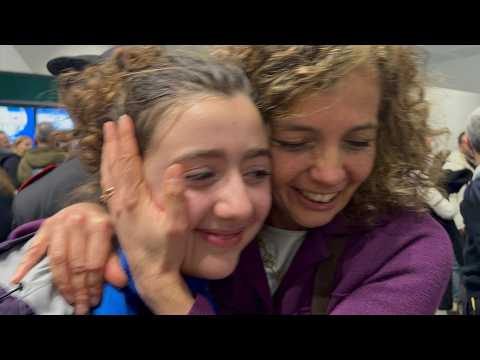 All’aeroporto di Malpensa il rientro degli studenti da Dubai