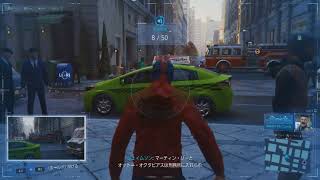 駆け抜ける疾走感、最高！【MARVEL SPIDER MAN】実況プレイPart 55