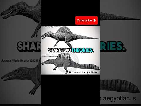 Why are the Jurassic World Rebirth Spinosaurs so different from Asset 87 in Jurassic Park 3?