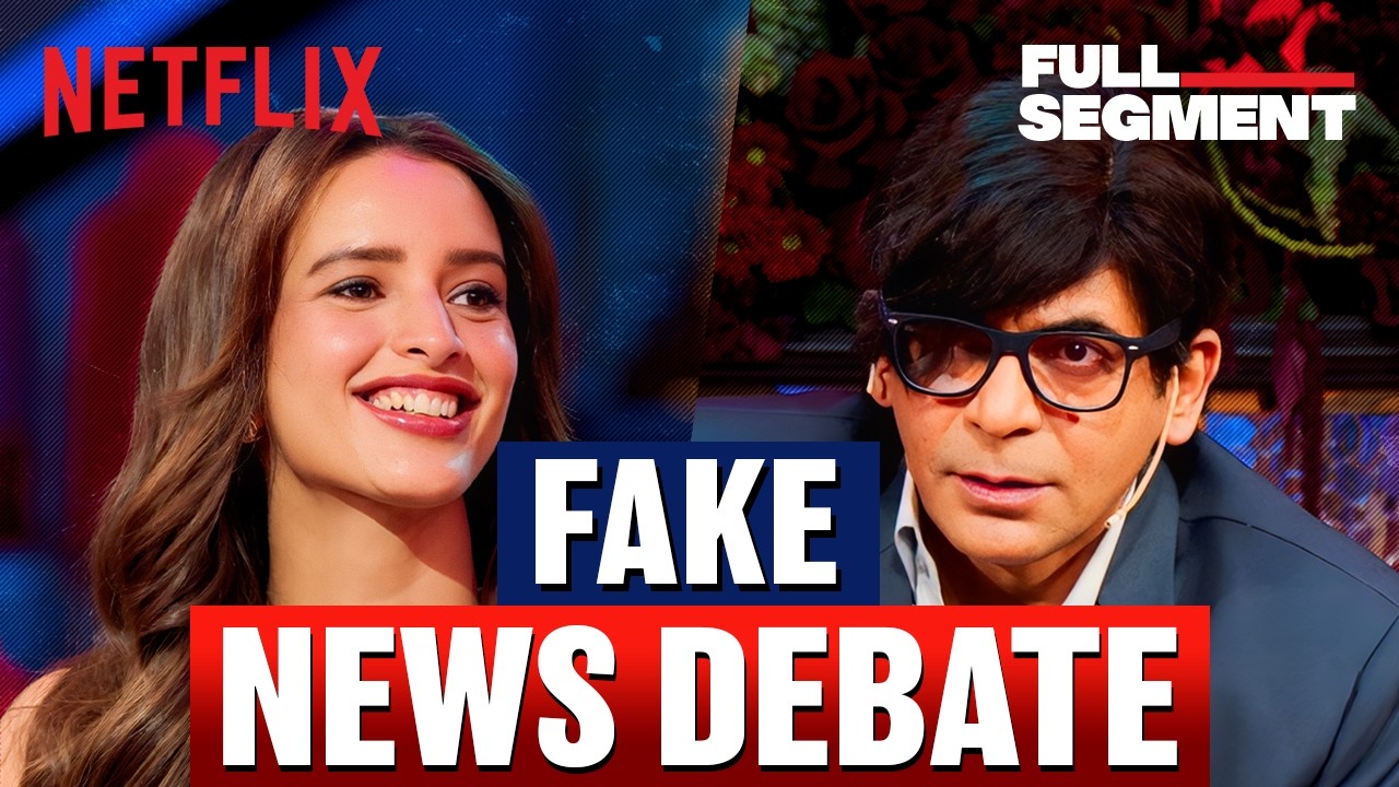 ⁠Sunil Grover’s FUNNIEST News Debate 🤣 Ft. Triptii Dimri & More | TGIKS | Netflix India
