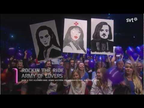 Army Of Lovers - Rockin' the Ride (Melodifestivalen 2013)