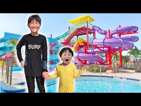 예준이의 가족여행 수중호텔, 워터파크, 캠핑 체험, 어드벤쳐 Family Trip Adventure