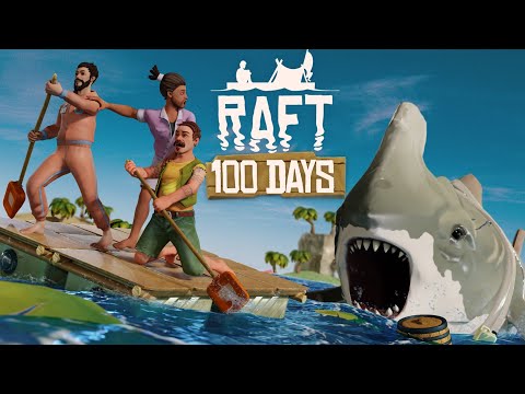 I Spent 100 Days in Raft... Here's What Happened! [Full Playthrough]