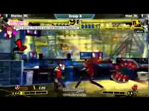DokuSaru #2 - Personna 4 Arena - Group A - Shoraku [BE] Vs Shion [NL]