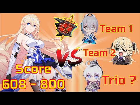 Red Lotus Abyss BKE (D433) - HoT+HoTr / HoT+Fish / Trio - [Honkai Impact 3]