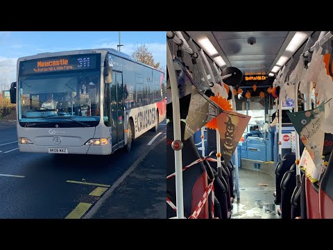 HALLOWEEN BUS! Go North East |Mercedes Benz Citaro | 5311 | Route 311 | Battle Hill- Chicken Road