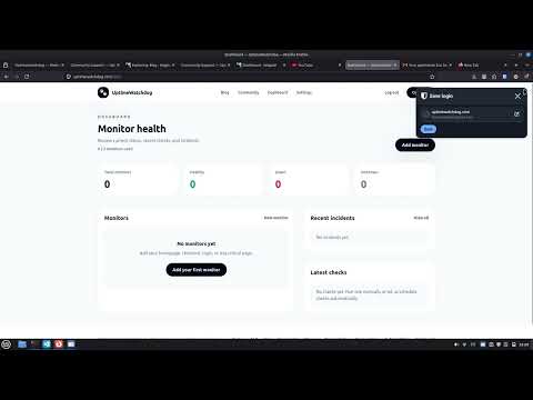 UptimeWatchdog 소개 영상