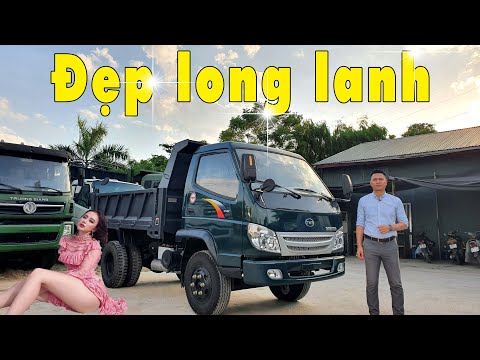 "Cực phẩm" xe tải ben TMT 3.5 tấn GA CƠ đời 2017