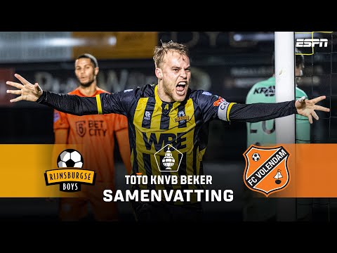 PRACHTTREFFER van afstand voor RIJNSBURGSE BOYS 😮‍💨🍀 | Samenvatting Rijnsburgse Boys - FC Volendam