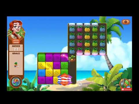 Lost Island Blast Adventure Level 1056 NO BOOSTERS - A S GAMING