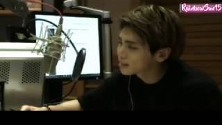 Jonghyun crying on 1000th day in Blue Night | Jonghyun llora por el día 1.000 en Blue Night