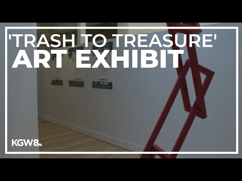 Vancouver art exhibit turns trash into treasure