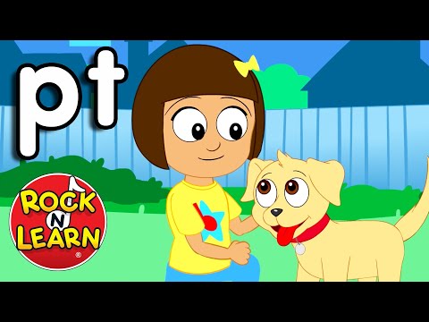 PT Ending Consonant Blend Sound | PT Blend Song and Practice | Rock 'N Learn