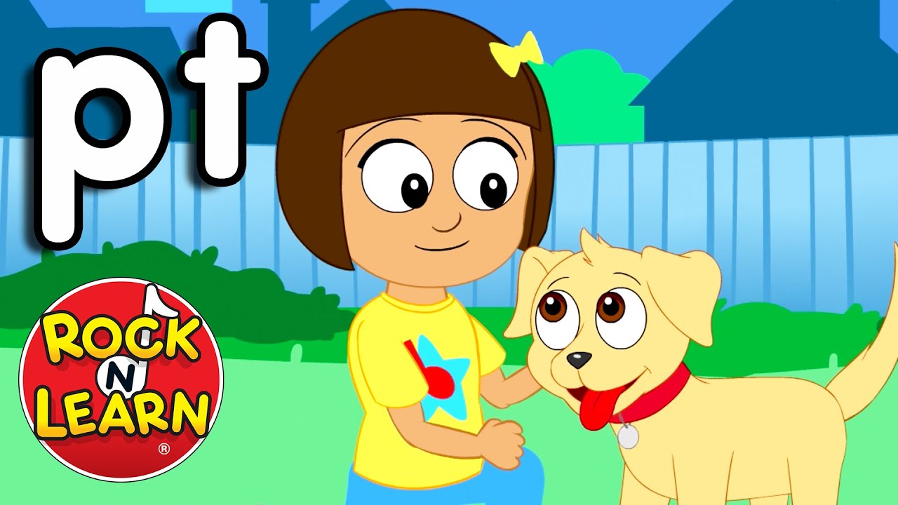 PT Ending Consonant Blend Sound | PT Blend Song and Practice | Rock 'N Learn