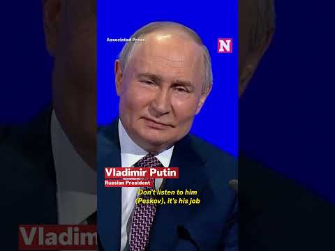 Putin Jokes About Conference Timing Before His Phone Call With Trump