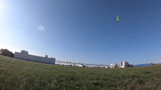 Spiderkites Wasabi 1.5 bei 3-4 Bft