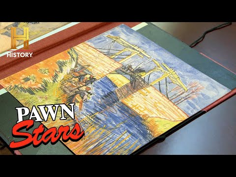 Pawn Stars: SHOCKING PRICE TAG on Van Gogh Lithographs (Season 10)