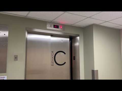 Big Westinghouse Selectomatic/Lins elevator bank "C" – Latrobe Hospital – PA