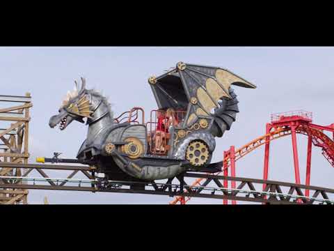 ZADRA Wooden Coaster - Energylandia Amusement Park Poland / No. 1 in the World