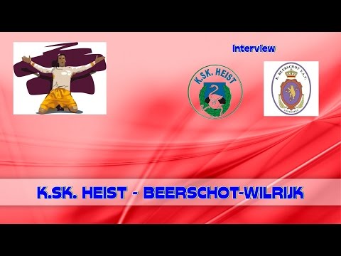 KSK TV ... K.SK. Heist - Beerschot-Wilrijk ... interview