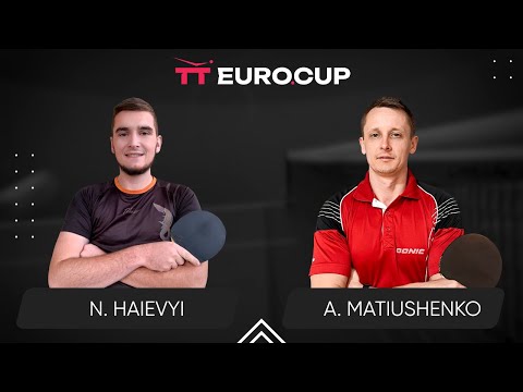 18:00 Nazarii Haievyi -  Andrii Matiushenko 08.08.2024 TT Euro.Cup Ukraine Master. TABLE 3