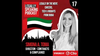 Legally On the Move: Careers, Tech & Insights from Dubai - Simona A. Toma - E17