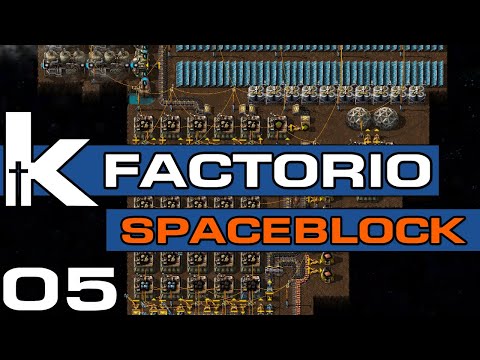 Factorio Spaceblock - Ep 05 | Better Landfill, Better Smelting...  | Modded Factorio 0.18