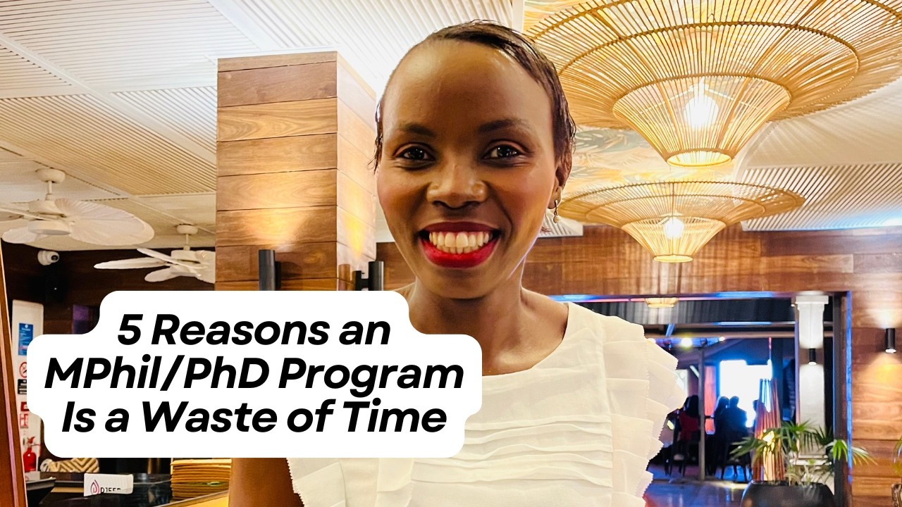 5 Reasons an MPhil/PhD Program Is a Waste of Time (If You Already Have a Master’s)