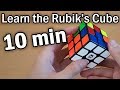 Learn How to Solve a Rubik's Cube in 10 Minutes (Beginner Tutorial)