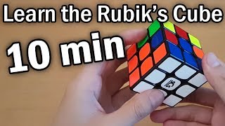 Learn How to Solve a Rubiks Cube in 10 Minutes (Be