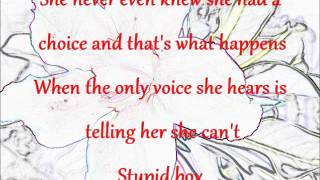 "Stupid Boy" Cassadee Pope (Full song & Lyrics)