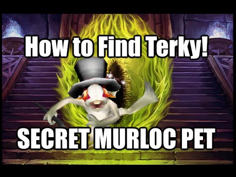 How To Find Terky! Secret Murloc Battle Pet in World of Warcraft!