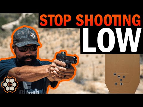 How to Stop Shooting Low with a Pistol