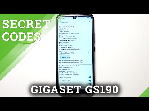 GIGASET GS190 Secret Codes / Testing Menu / Service Mode / Engineering Mode