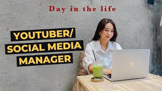A Day In The Life Of A YouTuber/ Social Media Manager