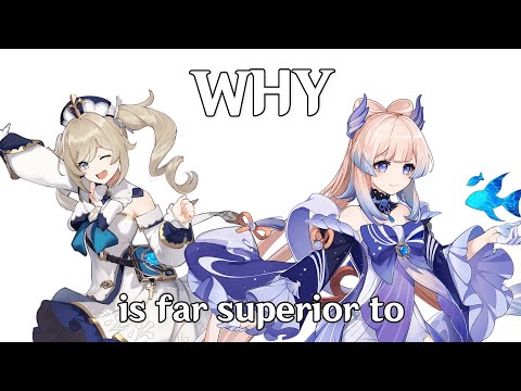 Reasons why Barbara is better than Kokomi