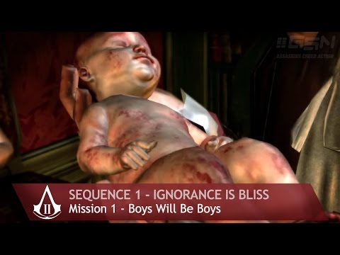 Assassin's Creed 2 - Intro & Sequence 1 - Mission 1 - Boys Will Be Boys