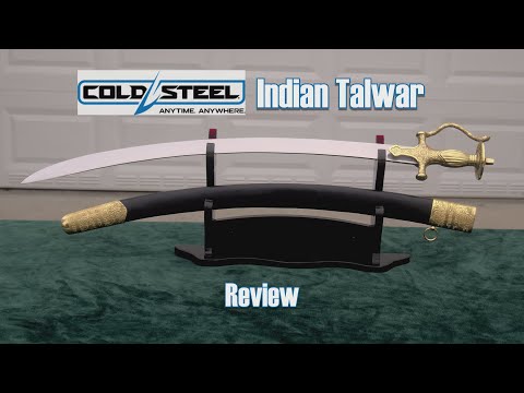 Sword Review - Cold Steel Indian Talwar
