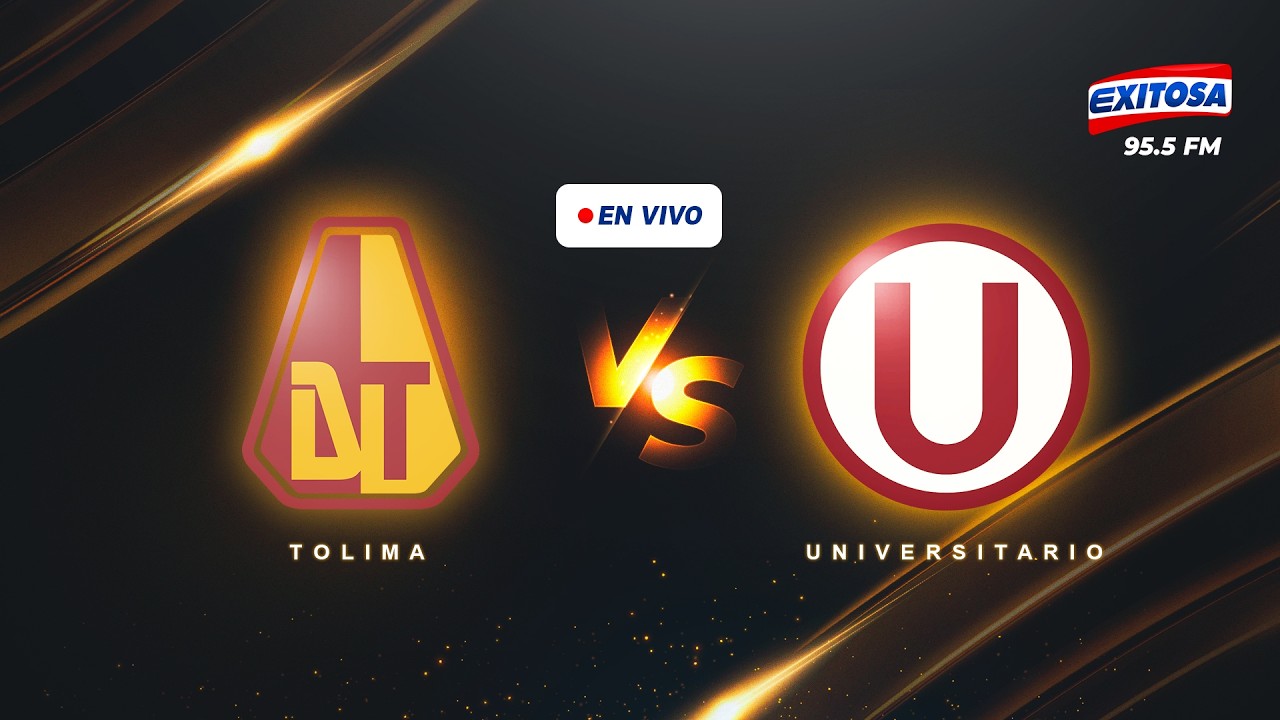 🔴🔵COPA LIBERTADORES 🔴 EN VIVO |  TOLIMA VS UNIVERSITARIO