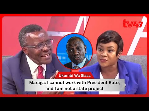 Maraga: I cannot work with President Ruto, and I am not a state project #UkumbiWaSiasa