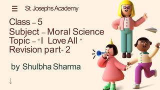 Download Lagu Class 5, Moral Science, Chapter 3, Revision, Part 2 by Shulbha Sharma Thumbnail