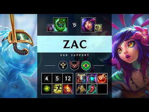 Zac Support vs Neeko - BR Grandmaster Patch 25.11